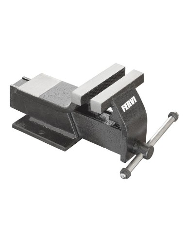 1 - Etau d'etabli en acier de 150 mm Fervi 0145/150