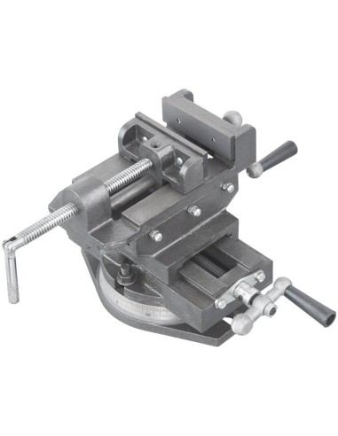 1 - Etau cruciforme pivotant pour perceuse 150 mm fervi 0188/150g