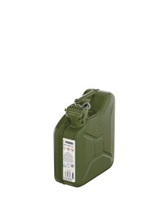 1 - Bidon metallique vert de 5 litres homologue essence et carburant Fervi 0189/05c