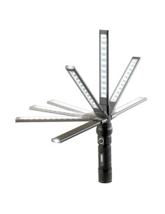 1 - Lampe magnetique inclinable a 10plus1 led fervi 0209