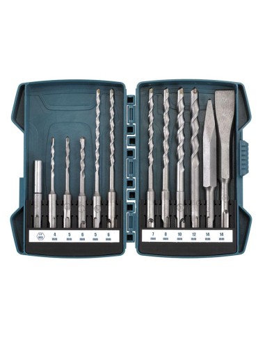 1 - Serie Sds-plus de forets et burins Fervi 0332