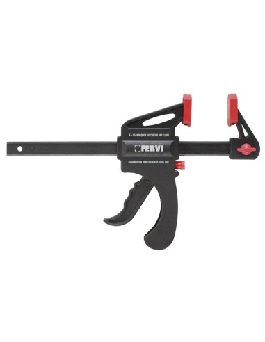 1 - Pince a serrage rapide automatique 600 mm fervi 0394/600
