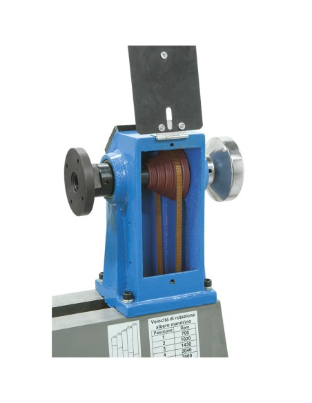 8 - Tour a bois d'etabli 457 mm 550w 230v fervi 0497/300