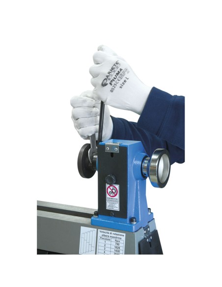 10 - Tour a bois d'etabli 457 mm 550w 230v fervi 0497/300