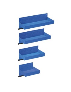 1 - Serie de 4 plateaux magnetiques Fervi 0466/4v