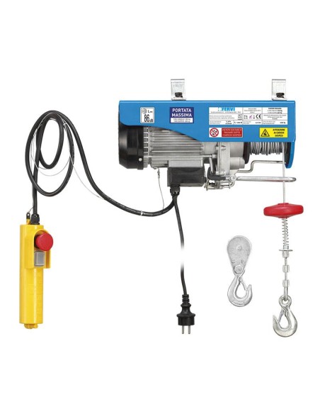 3 - Treuil electrique 200 / 400 kg fervi 0602