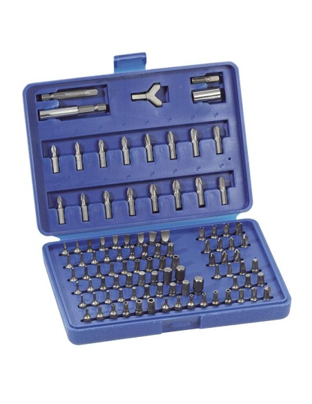 1 - Serie de 100 embouts 1/4 pour tournevis Fervi 0640