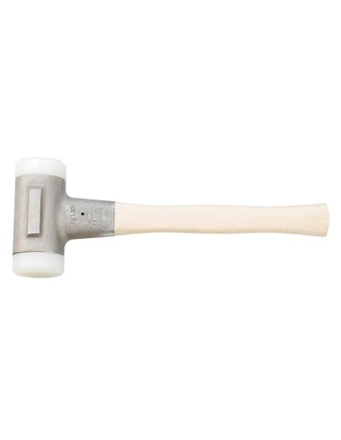 1 - Marteau antirebond avec tetes en nylon 50 mm fervi 0727