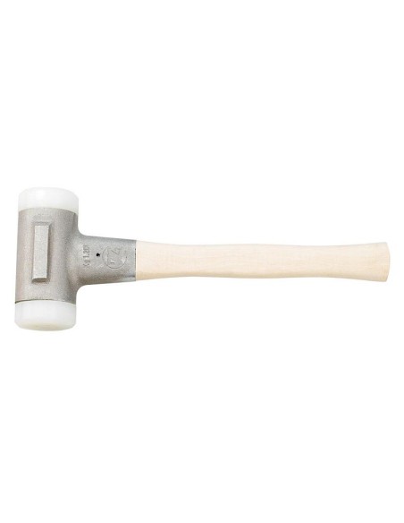 1 - Marteau antirebond avec tetes en nylon 50 mm fervi 0727