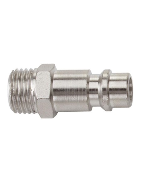 1 - kit 2 raccord rapide male filete allemand 3/8 male pour air comprime