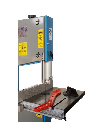 4 - Scie a ruban a bois 750w 750w wood band saw fervi 0855