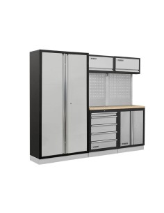 1 - Mobilier modulable mobilier d'atelier bancs armoires tiroirs Fervi a007t