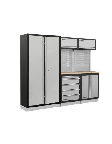 1 - Mobilier modulable mobilier d'atelier bancs armoires tiroirs Fervi a007t