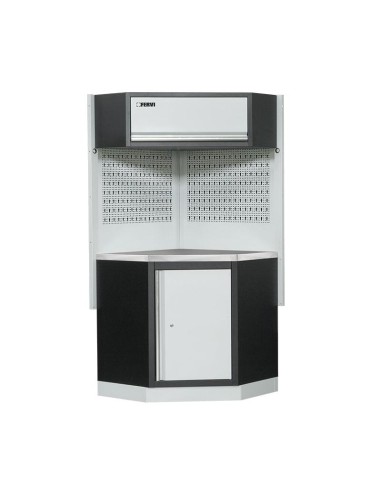 1 - Banc meuble d'atelier d'angle meuble modulable fervi a008f