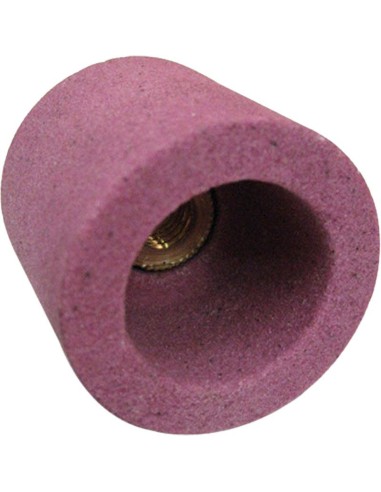 1 - Meule rose pour affuteuse de forets Fervi a0132a/mr