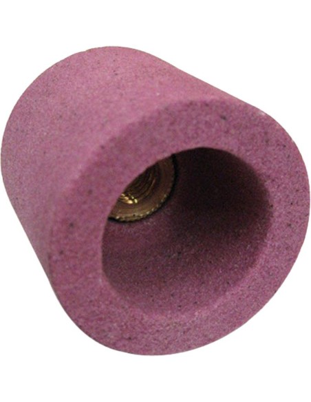 1 - Meule rose pour affuteuse de forets Fervi a0132a/mr