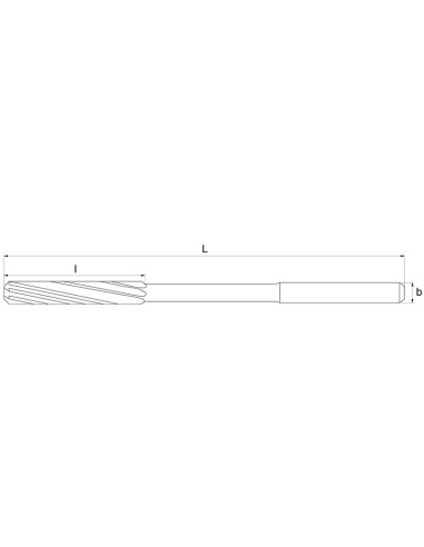 2 - Alesoir machine connexion cylindrique 3 mm Fervi a212/03.00