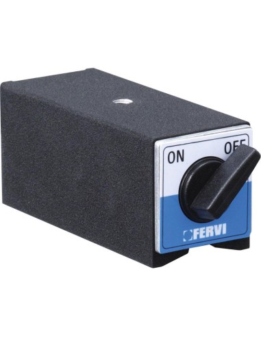 2 - Base magnetique pour support de comparateur m8 x 125 Fervi B201/4