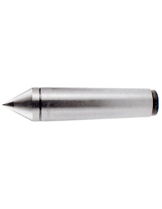 1 - Contre-pointe fixe avec pointe metallique pour tour cm 2
