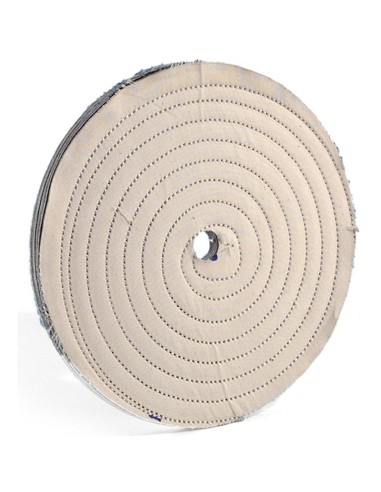 1 - Disque en coton matelasse 200 x 20 mm pour touret a meuler