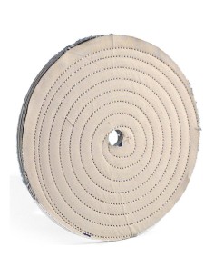 1 - Disque en coton matelasse 250 x 20 mm pour touret a meuler