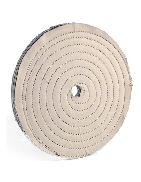 1 - Disque en coton matelasse 250 x 20 mm pour touret a meuler