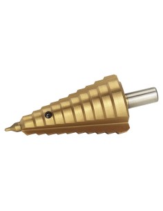 1 - Foret etage pour agrandir les trous de 25 a 32 mm