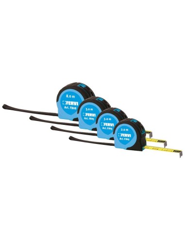 1 - Metre ruban 2 m avec frein 2mt tape measure with brake Fervi f802