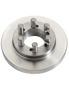 1 - Bride avec axes pour broche de tour 200 mm 4
