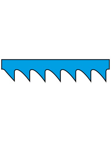 2 - Lame de scie a ruban 3100x27x090 mm t 5/7 bi-metal m42 metal