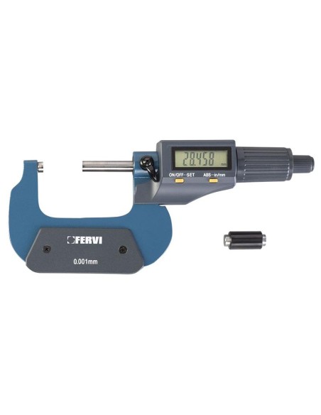 1 - Micrometre numerique electronique Electronic Digital Micrometer Fervi m021/50/75