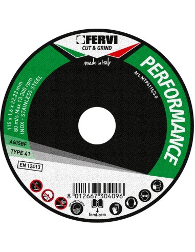 1 - Disque a tronconner pour fer et metal 125x1,6x22
