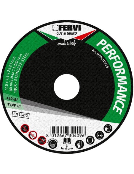 1 - Disque a tronconner pour fer et metal 125x1,6x22