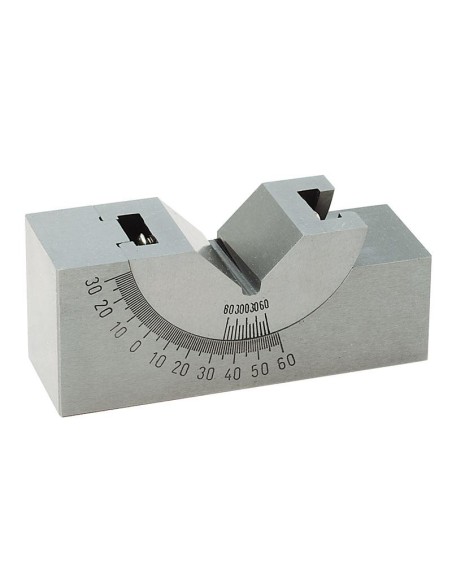 2 - Prisme inclinable de precision en acier 75 x 32 x 25 mm