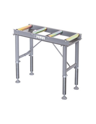 1 - Convoyeur a rouleaux reglable en hauteur 1000 x 460 mm