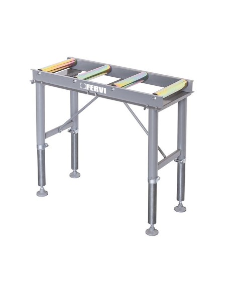 1 - Convoyeur a rouleaux reglable en hauteur 1000 x 460 mm