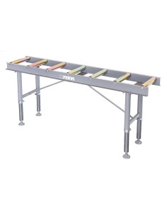 1 - Convoyeur a rouleaux reglable en hauteur 2000 x 450 mm