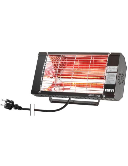 1 - Poele electrique infrarouge mural de 1 300 W