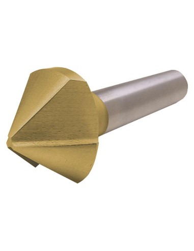 1 - Fraise conique HSS pour metal 28 mm 90 degres