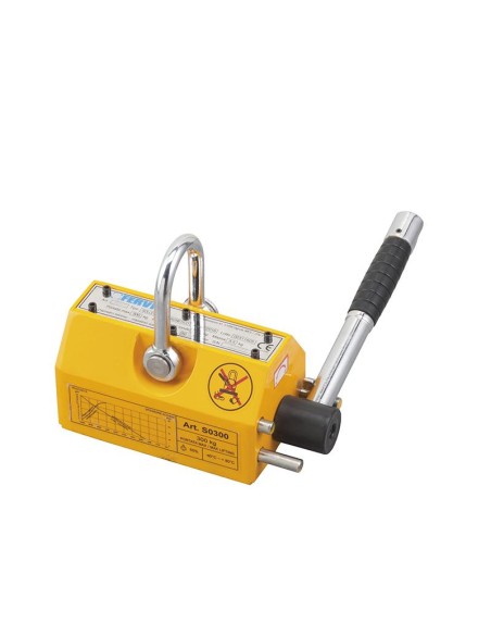 1 - Elevateur magnetique pour le levage de toles plates rondes 300 kg