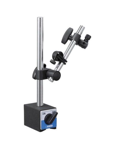 1 - Support comparateur magnetique a reglage micrometrique Fervi S052/3