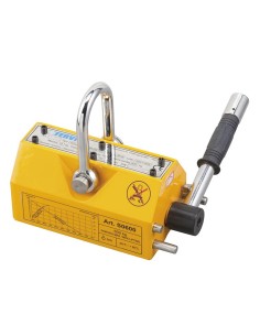 1 - Elevateur magnetique pour le levage de toles plates rondes 600 kg