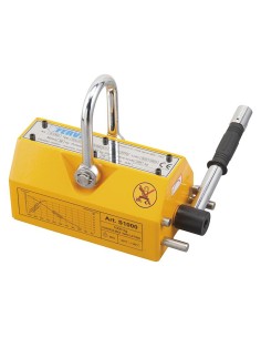 1 - Elevateur magnetique pour le levage de toles plates rondes 1000 kg