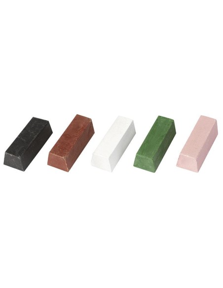 1 - Ensemble de pate a polir pour metaux Metal polishing paste set Fervi s169