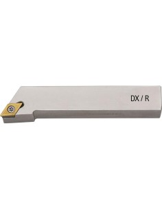 1 - Outil externe 93 degres a droite 10 mm pour tour a metaux Fervi sdjcr12