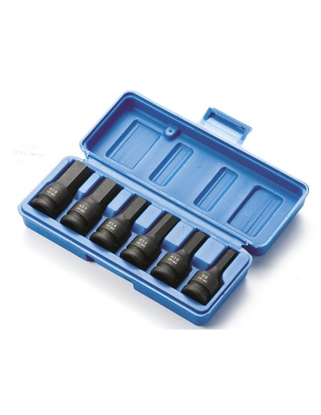 1 - Jeu de douilles hexagonales males 1/2 chocs 8 - 19 mm Fervi si413m006