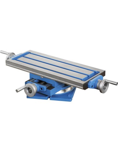 1 - Table transversale rotative pour fraisage fervi t014g