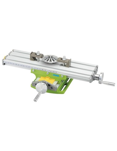 1 - Table croisee pour fraisage de l'aluminium Fervi t018/300