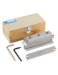 1 - jeu d'outils de coupe externes pour tour a metaux fervi t090