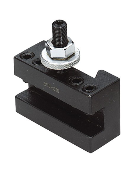 1 - Porte-outil a siege plat pour outil de tour de 20 mm Fervi t0ab/d